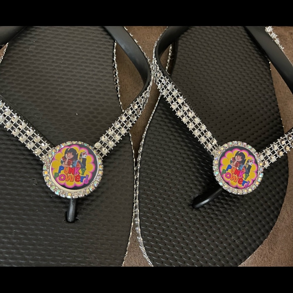 Punky Brewster Flip Flops